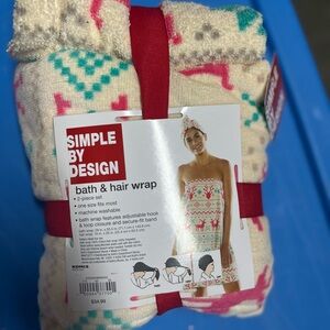 Kohl's Multicolor Bath & Hair Wrap Set